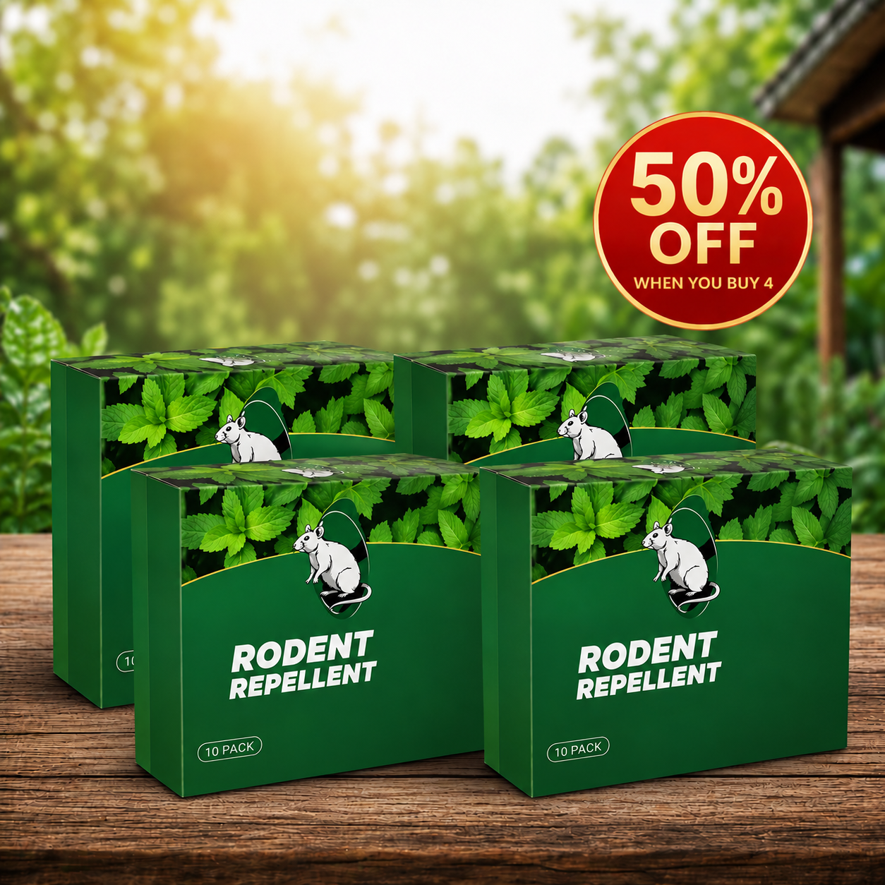 Limited Stock!!! RZXEA™ Natural Peppermint Rodent Repellent Tablets