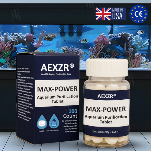 ⚡Limited Stock!!! AEXZR® Max-Power Aquarium Purification Tablet