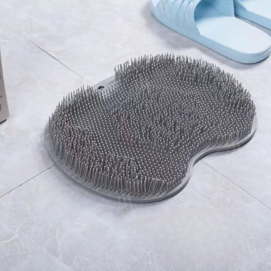 🚿Zentle™ Shower Dual-Use Scrub  Massage Pad: Safe, Stable & Hands-Free.