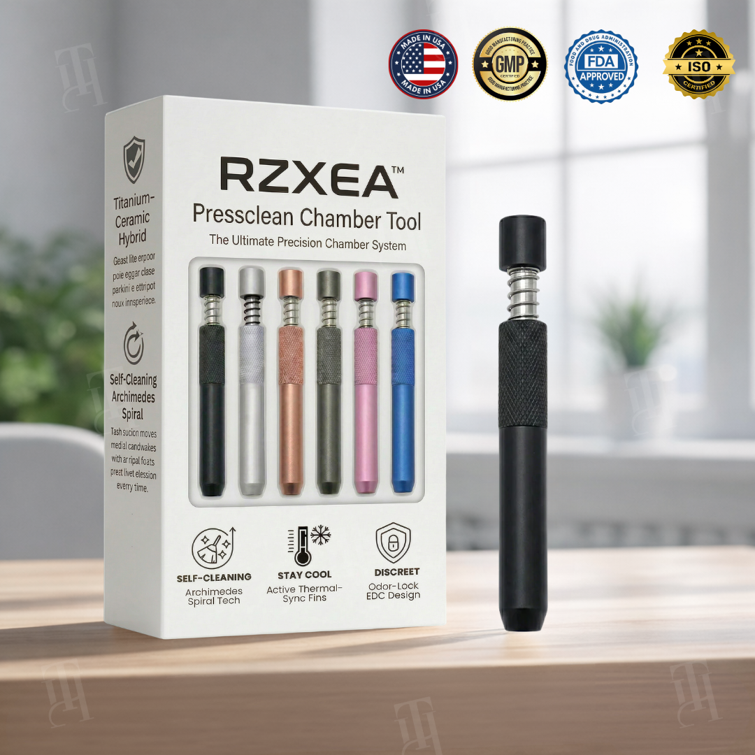 ✨ One Press, Zero Mess! | 💨 Smooth & Clog-Free Every Time! | RZXEA™ Pressclean Chamber Tool