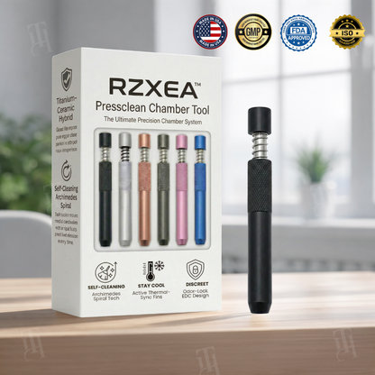 ✨ One Press, Zero Mess! | 💨 Smooth & Clog-Free Every Time! | RZXEA™ Pressclean Chamber Tool