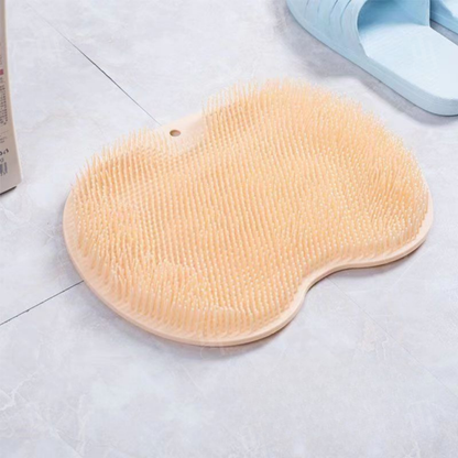 🚿Zentle™ Shower Dual-Use Scrub  Massage Pad: Safe, Stable & Hands-Free.