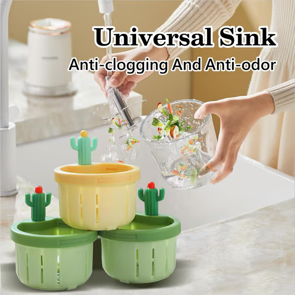🌵2025 NEW🌵 Nurbini® Cactus Kitchen Sink Drain Strainer PRO