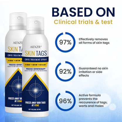 ✨ Painless At-Home Removal | AEXZR® Skin Tag Cryo Treatment Spray