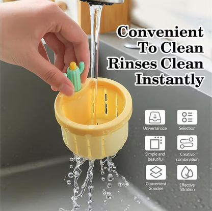 🌵2025 NEW🌵 Nurbini® Cactus Kitchen Sink Drain Strainer PRO