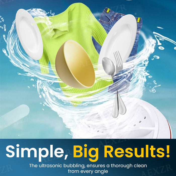 AEXZR® Smart Turbine Washing Device