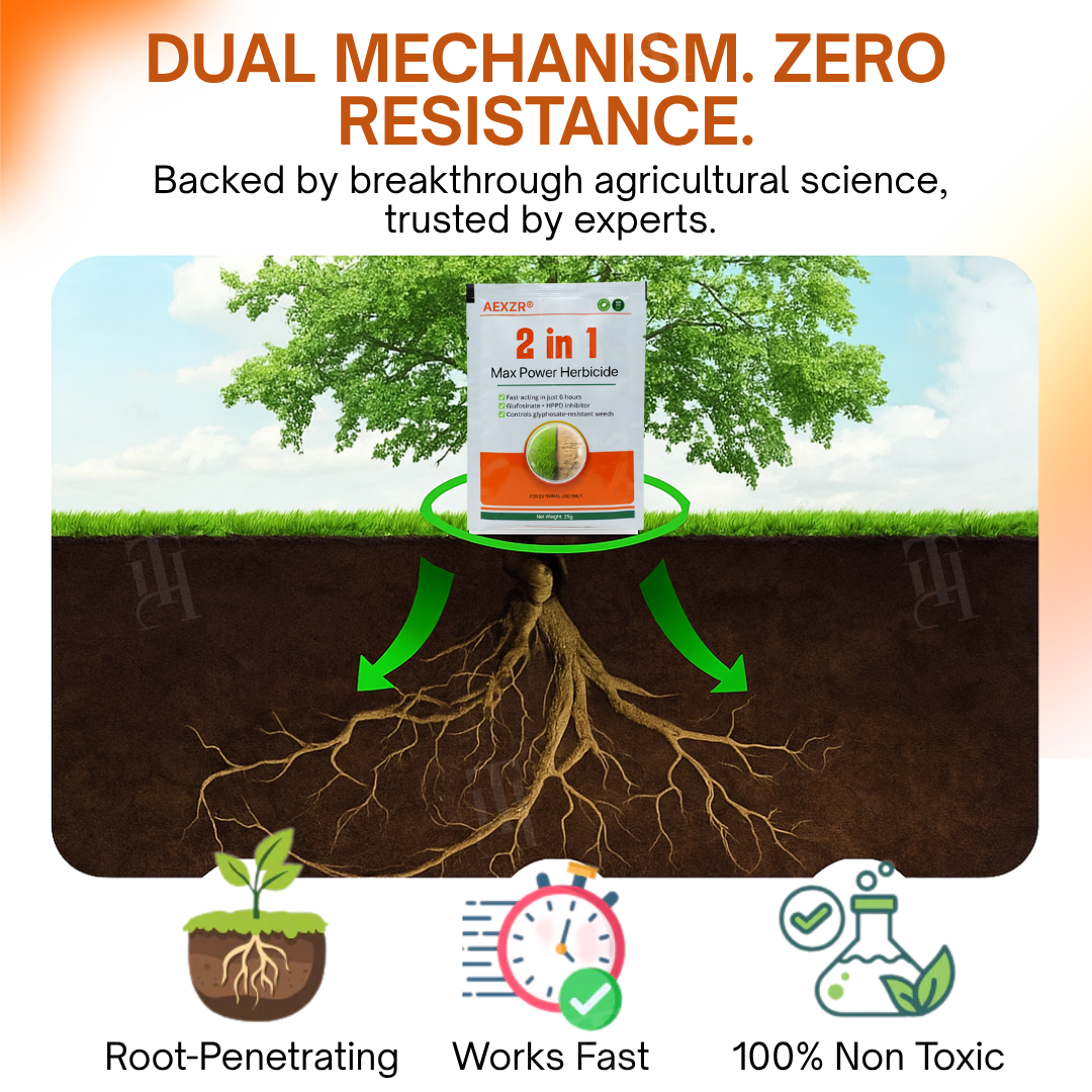 AEXZR® 2-in-1 Max Power Herbicide (100% Glyphosate-Free)