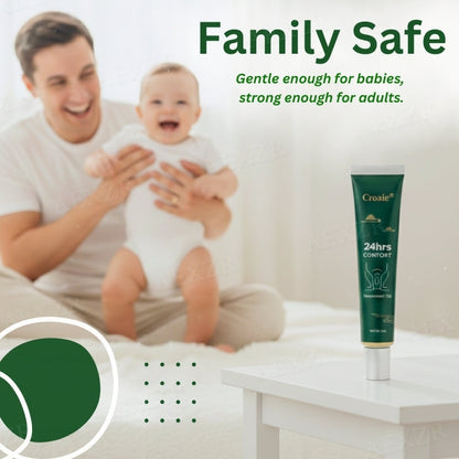 Pain-Free 🍑-Croaie® 24-Hour Comfort Hemorrhoid Gel✨ Micro-Herbal Technology: Stops Itch & Pain Instantly, 97% Reported Relief.