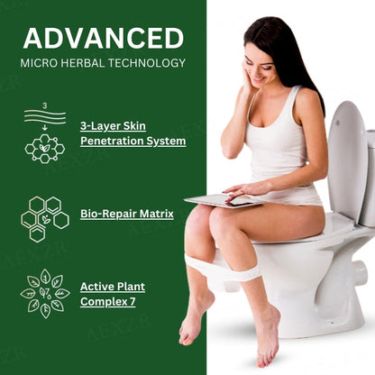 Pain-Free 🍑-Croaie® 24-Hour Comfort Hemorrhoid Gel✨ Micro-Herbal Technology: Stops Itch & Pain Instantly, 97% Reported Relief.