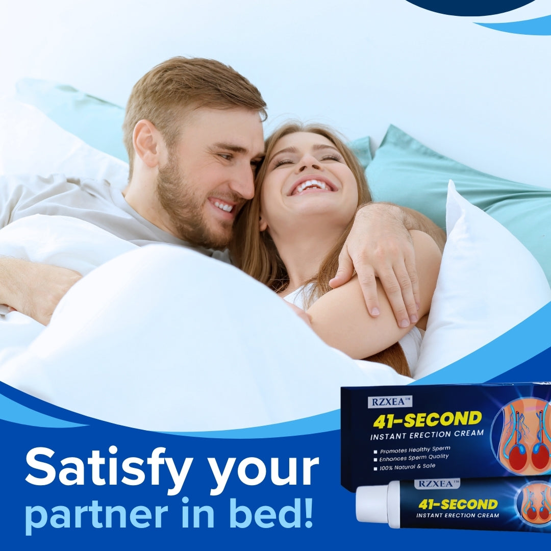 ⚡Seconds Lift, 4-Hour Thunder: RZXEA™ 41-Second Instant Erection Cream