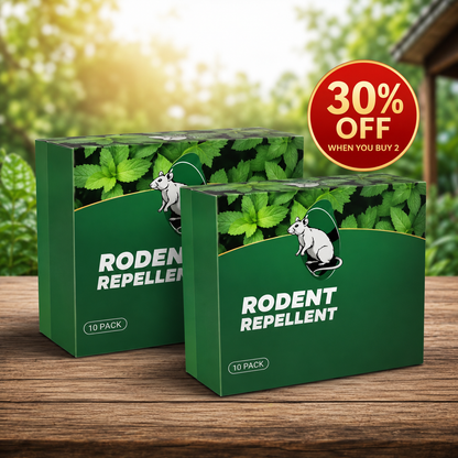 RZXEA™ 💥LAST DAY SALE 50%OFF💥🟢 Natural Peppermint Rodent Repellent Tablets – 10 Pack