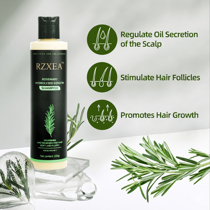 Limited Stock!!! RZXEA™ Rosemary Shampoo | Hair Growth & Anti-Dandruff Scalp Treatment