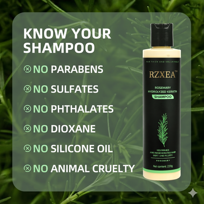 Limited Stock!!! RZXEA™ Rosemary Shampoo | Hair Growth & Anti-Dandruff Scalp Treatment