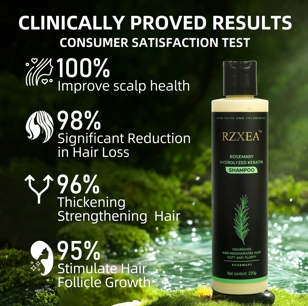 Limited Stock!!! RZXEA™ Rosemary Shampoo | Hair Growth & Anti-Dandruff Scalp Treatment