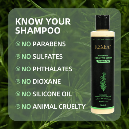 RZXEA™  Rosemary Shampoo | Hair Growth & Anti-Dandruff Scalp Treatment
