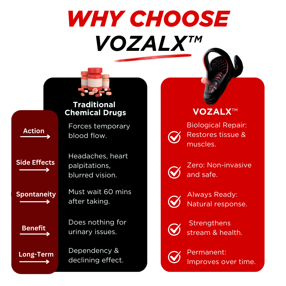 VOZALX™ VitalEngine Pro-The #1 5-in-1 at-home trainer that reverses ED; PE with advanced Precision