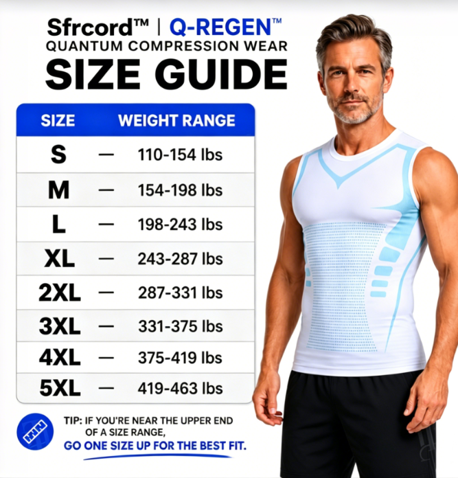 Limited Stock!!! Sfrcord™  | Q-REGEN Quantum Compression Wear