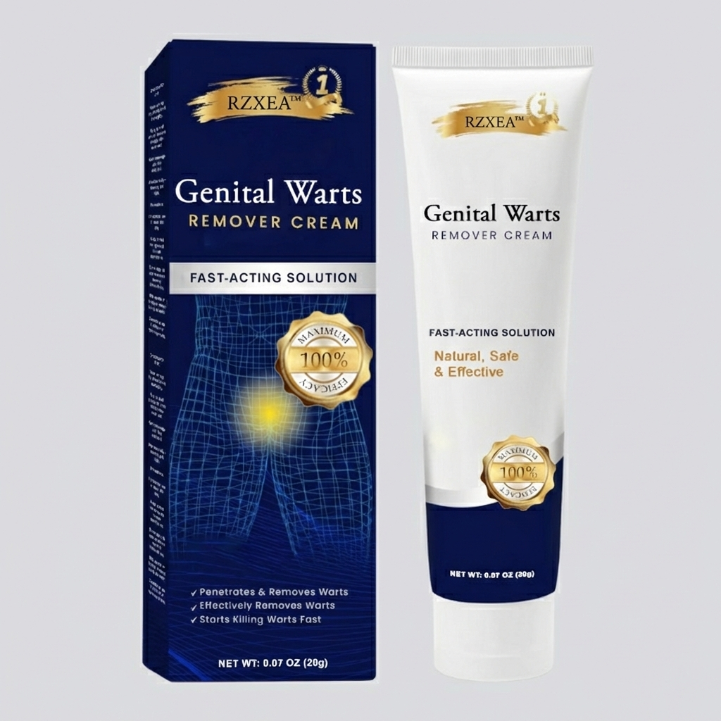 🌟 Official Store | 🛡️ Painless Removal in Just 14 Days! Clinical-Grade Sensitive Formula. RZXEA™ Genital Warts Remover Cream
