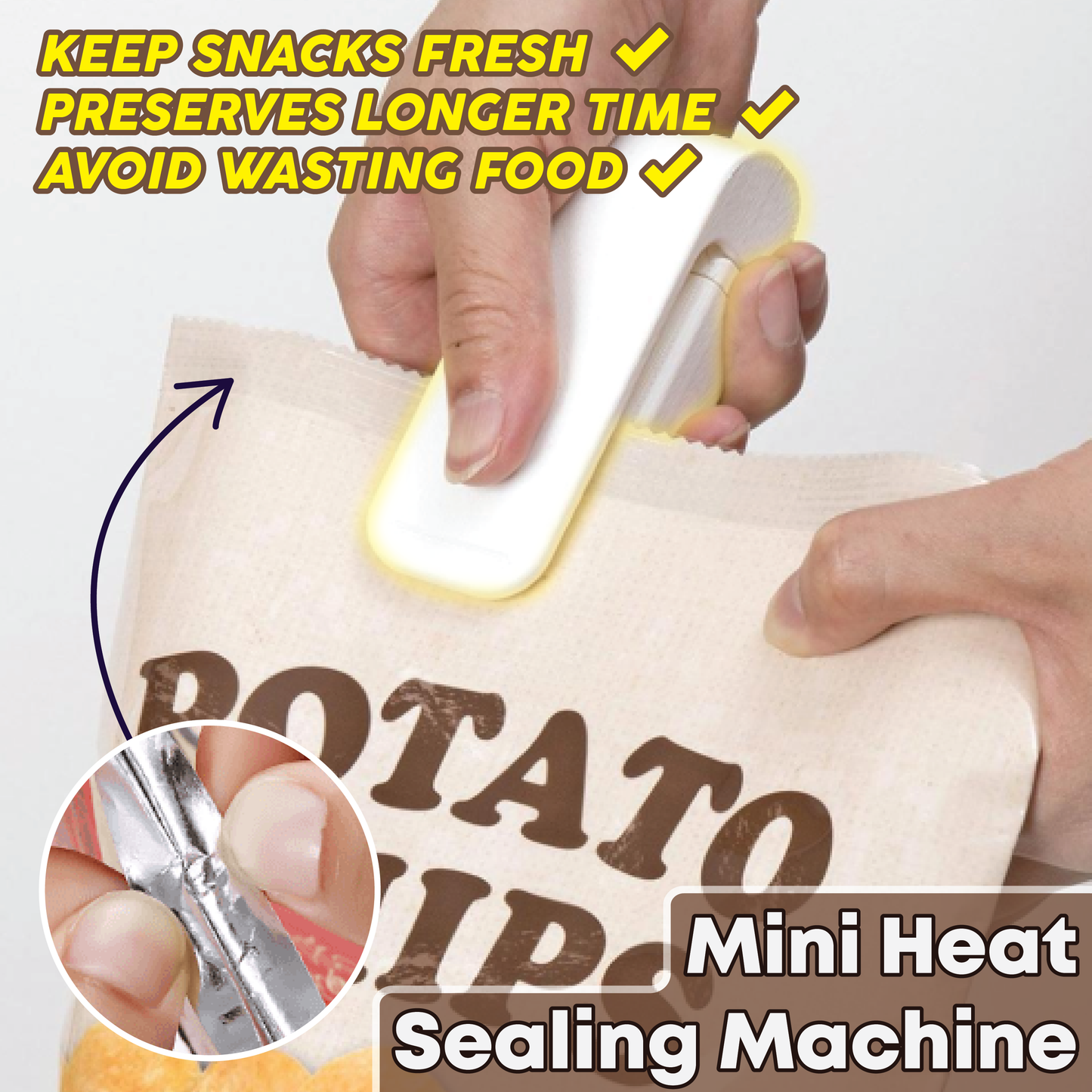 AEXZR® Mini Heat Sealing Machine