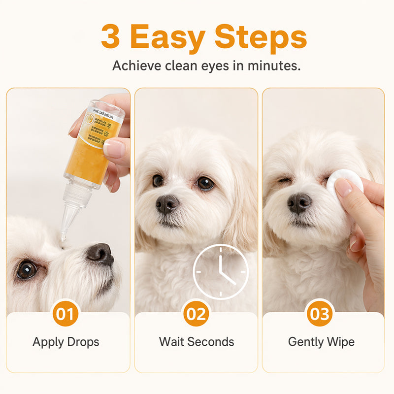 Limited Stock!!! RZXEA™🔥Gentle Pet Eye Stain Remover Essence Nourishing Drops