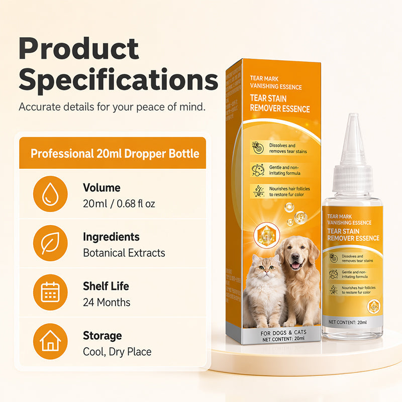 Limited Stock!!! RZXEA™🔥Gentle Pet Eye Stain Remover Essence Nourishing Drops