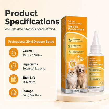 Limited Stock!!! RZXEA™🔥Gentle Pet Eye Stain Remover Essence Nourishing Drops